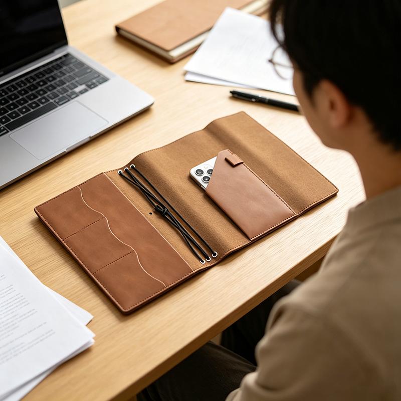 Vintage Leather Journal Notebook - 詰め替え可能なノートオーガナイザー コンパクトなクレイジーホースレザーバインダー ヴィンテージジャーナルカバー ヴィンテージルーズリーフノート ホビー用
