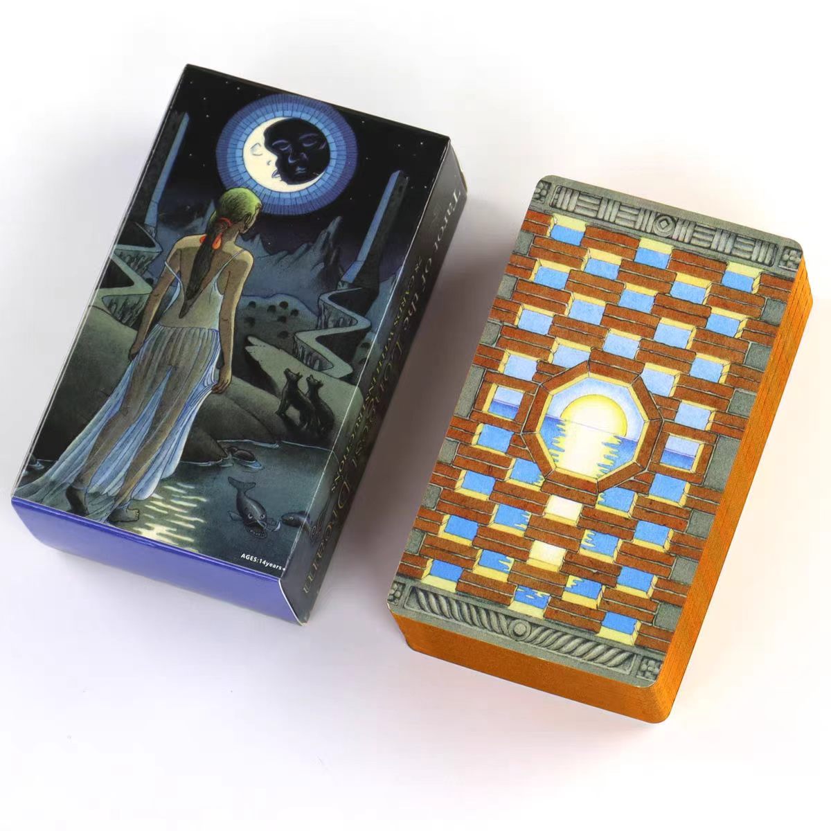 78枚のロングドリームカードとガイドブック付きライダーウェイ - Tarot Deck With Guidebook のレビューと価格