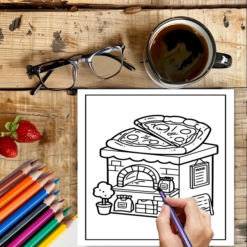 塗り絵ブック リトルスペース 大人向け塗り絵ブック、誕生日プ - Adult Coloring Book Stress Relief のレビューと価格