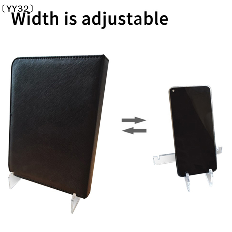 アクリル製ブックスタンド、透明なブックイーゼル、ディスプレイ - Clear Acrylic Book Stand Holder のレビューと価格