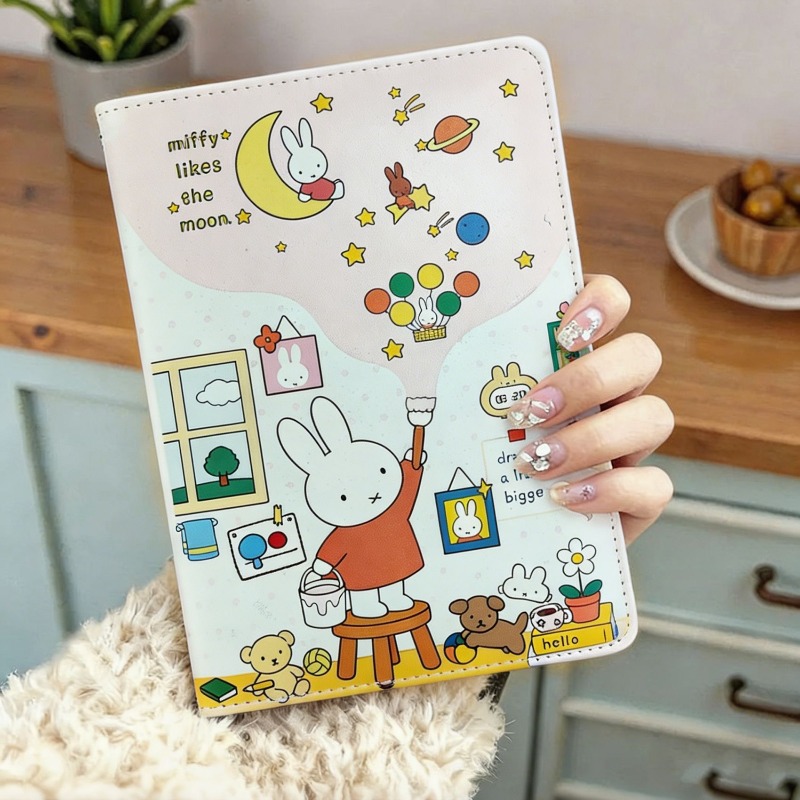 新しいB6ミッフィー可愛いノートイラスト入りカラーページジャ - Stationery Books のレビューと価格