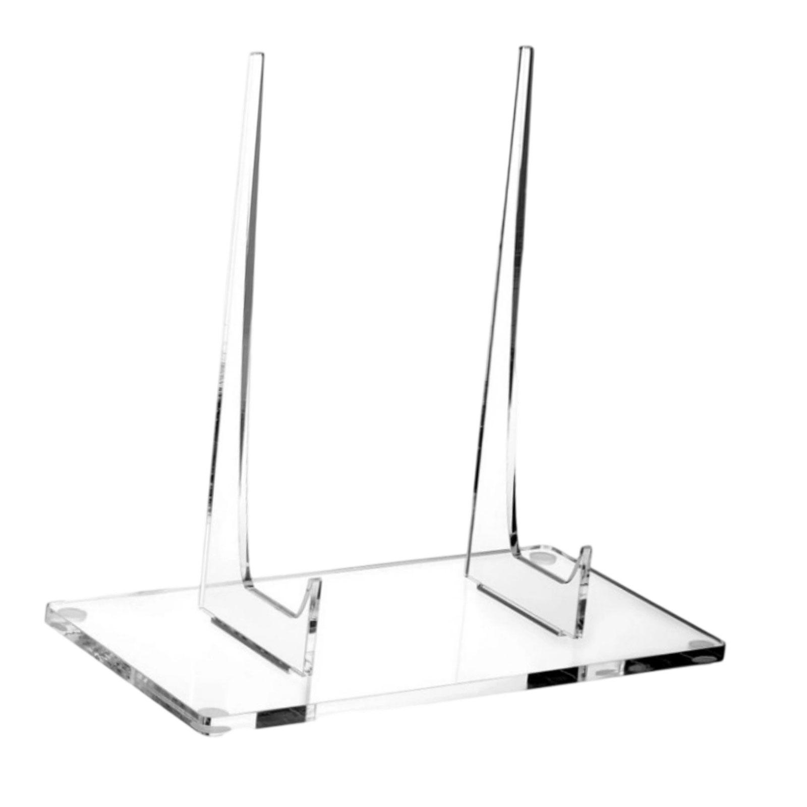 ディスプレイスタンド アクリル透明プレートホルダー ブックフ - Clear Acrylic Book Stand Holder のレビューと価格