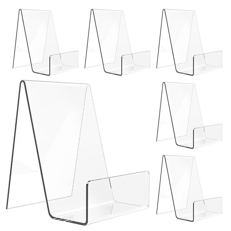 ブックディスプレイ アクリルブックディスプレイホルダー コミ - Clear Acrylic Book Stand Holder のレビューと価格